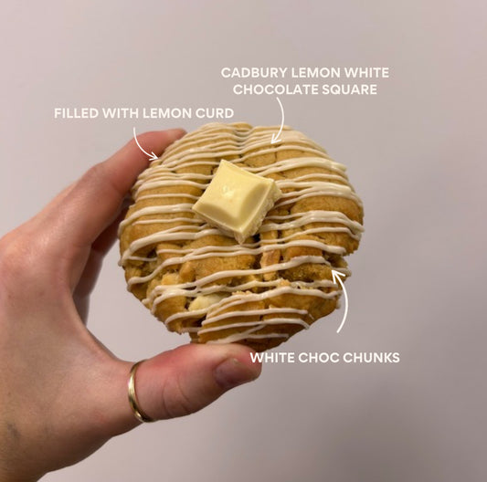 LEMON WHITE CHOC COOKIE